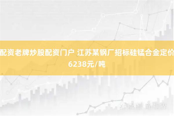 配资老牌炒股配资门户 江苏某钢厂招标硅锰合金定价6238元/吨